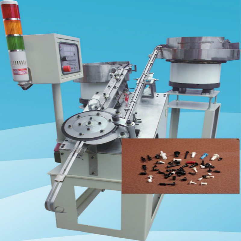 Máquina de identificação e montagem de detecção automática de rebite eletrônico