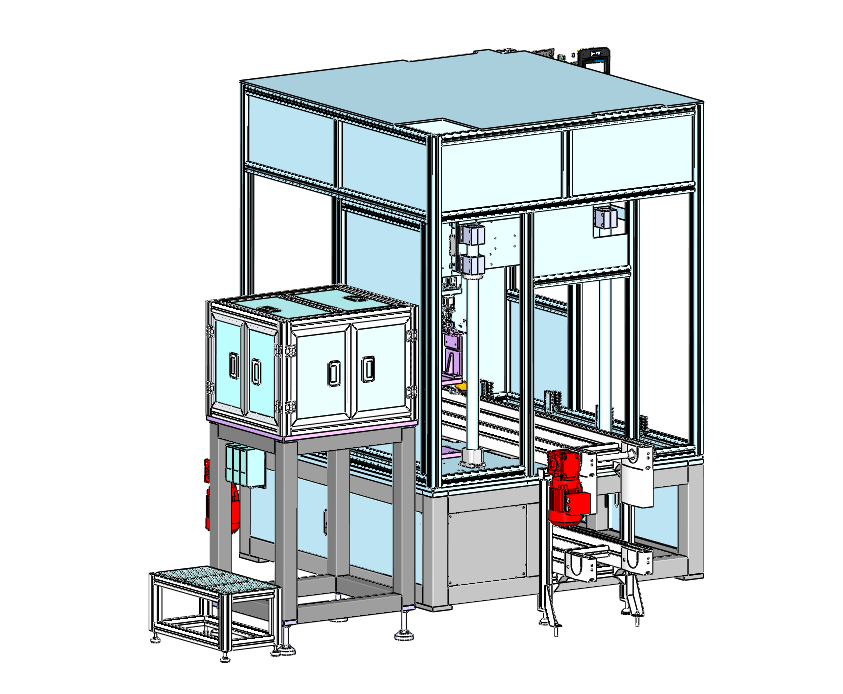 Máquina de montagem de porcas