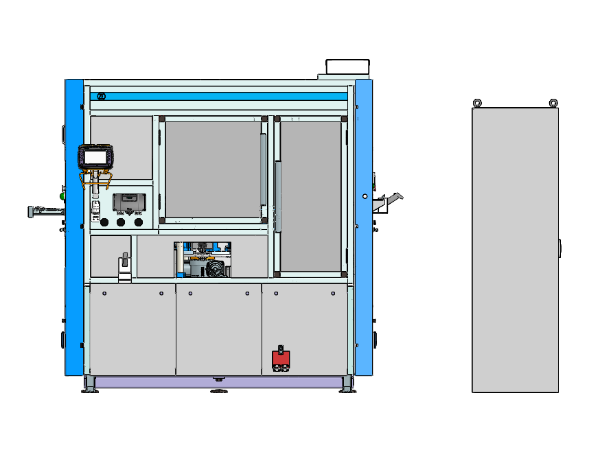 Máquina de montagem de chicote elétrico