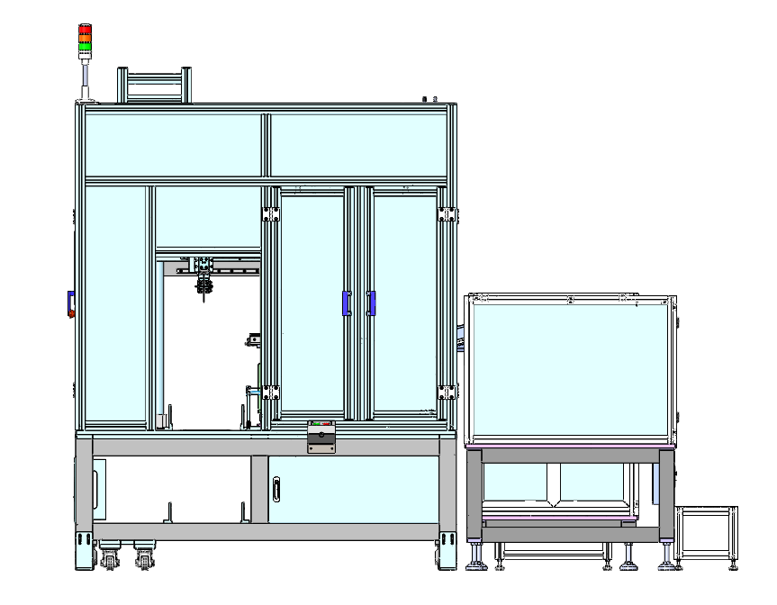 Máquina de montagem de conchas