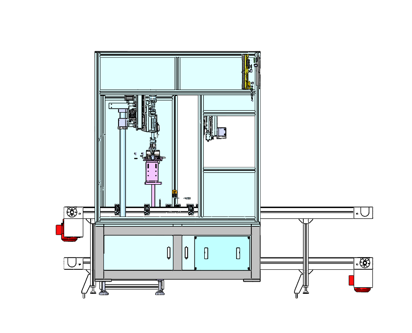 Máquina de montagem de porcas