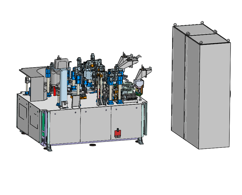 Máquina de montagem de chicote elétrico